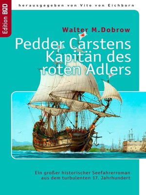 cover image of Pedder Carstens  Kapitän des roten Adlers